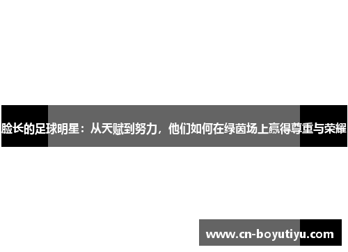 脸长的足球明星：从天赋到努力，他们如何在绿茵场上赢得尊重与荣耀